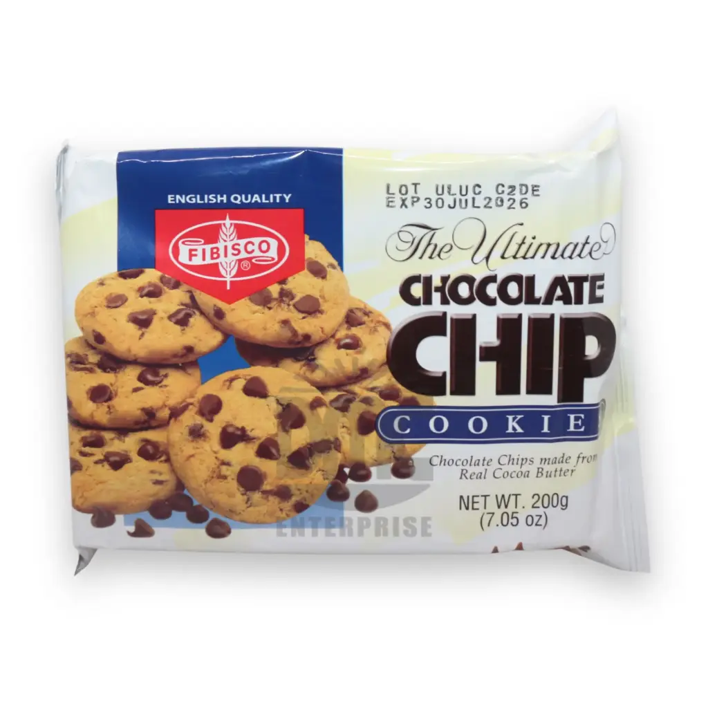 Fibisco Chocolate Chip Cookies (200g x 36)
