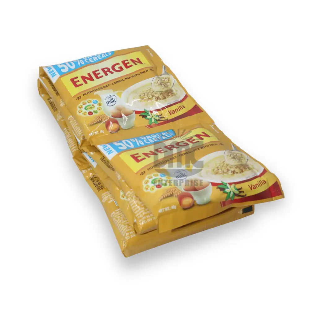 Energen Instant Oat Drink Hanger - Vanilla (40g x 12 x 24)
