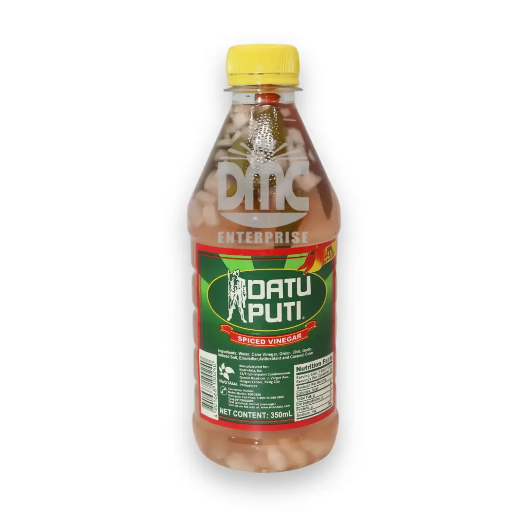 Datu Puti Spiced Vinegar (350ml x 24) LOCAL  