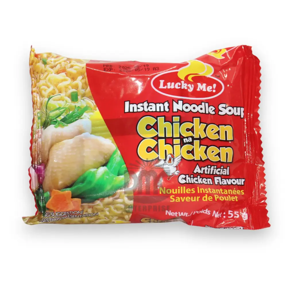 Lucky Me Instant Noodles Chicken na Chicken Mami (55g x 72)