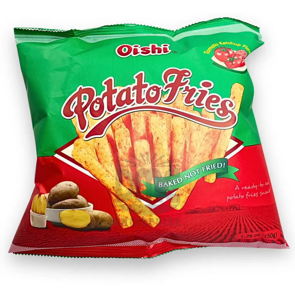 Oishi Potato Fries Ketchup Flavor (50gx50)