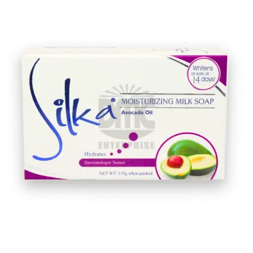 Silka Moisturizing Milk Soap (Avocado Oil) (135g x 72)