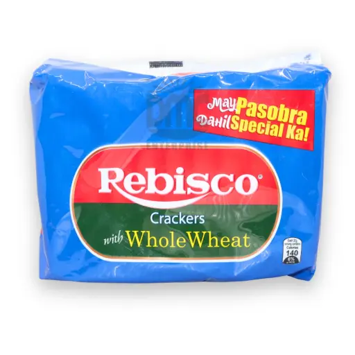 Rebisco Crackers Whole Wheat Polybag (32g x 10 x 20)