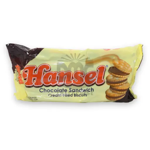 Rebisco Hansel Sandwich Chocolate (31g x 10 x 40)