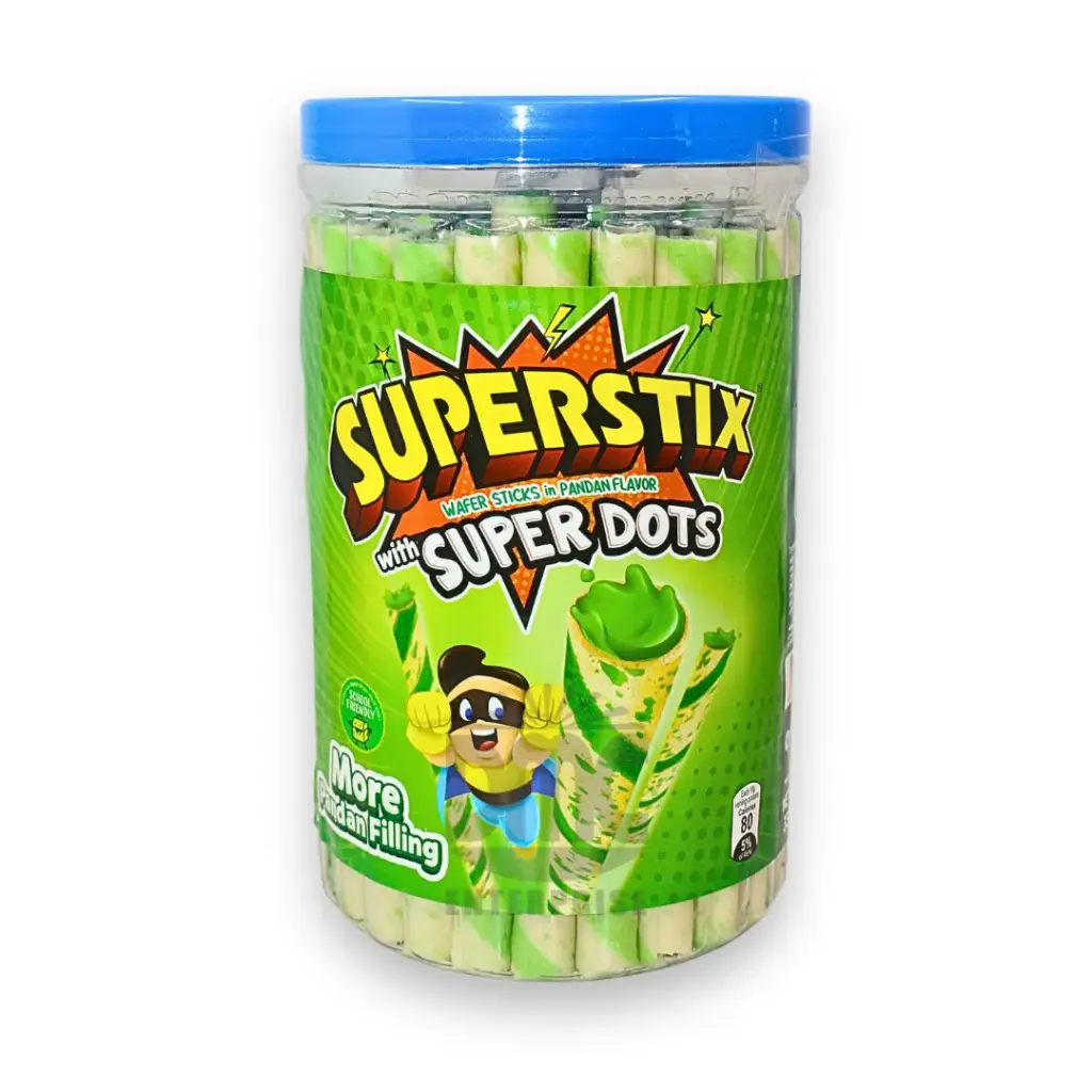 Super Stix Wafer Sticks Junior - Pandan (330g x 12)