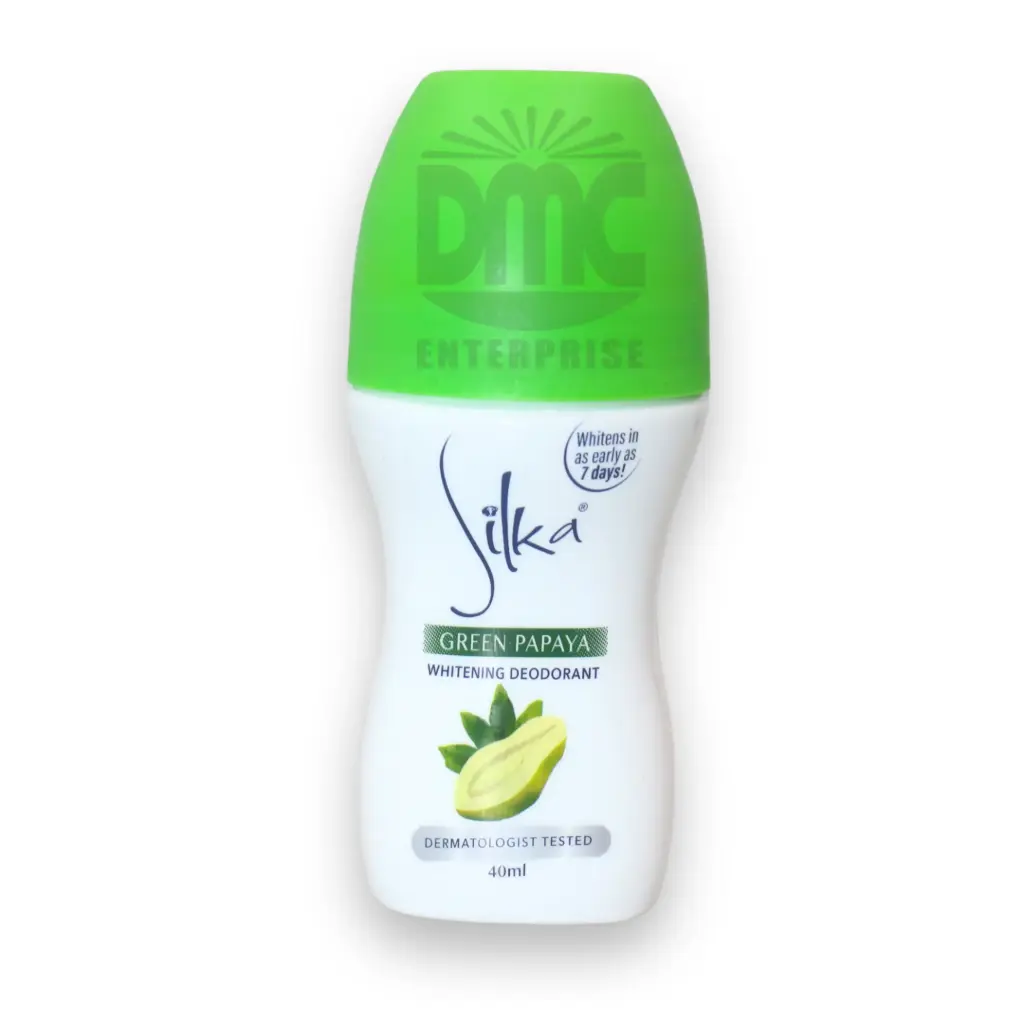 Silka Whitening Deodorant Green Papaya (40ml x 72)