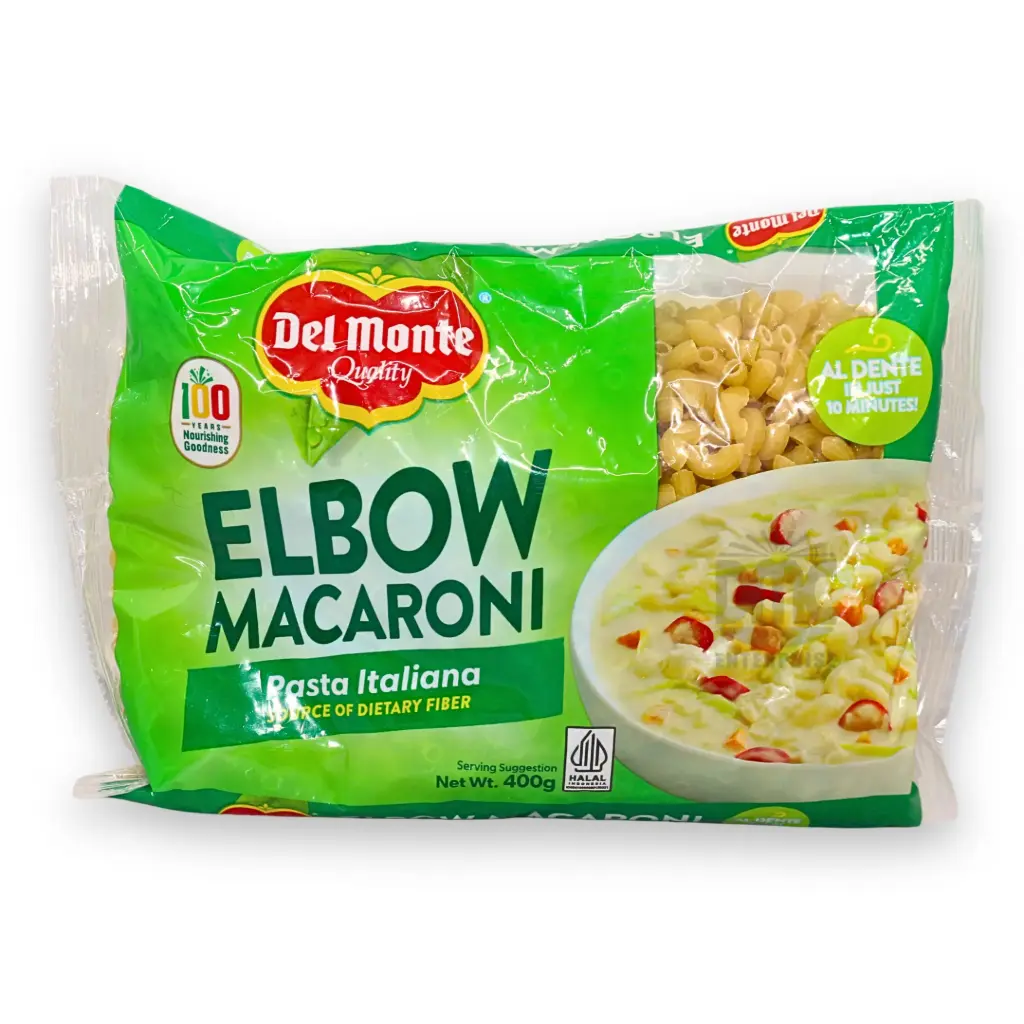 Del Monte Elbow Macaroni (400g x 25)