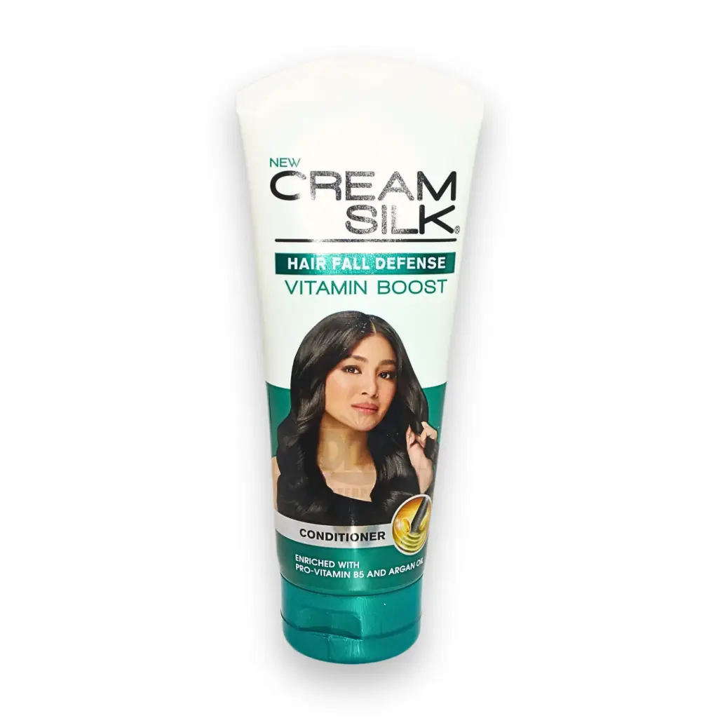 Cream Silk Conditioner Hairfall Defense (Green) (180ml x 24)