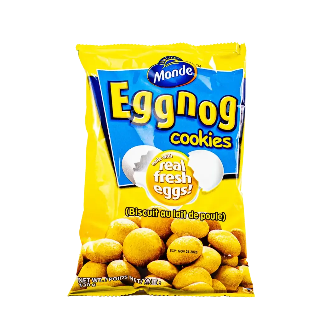 MONDE EGGNOG COOKIES 130g
