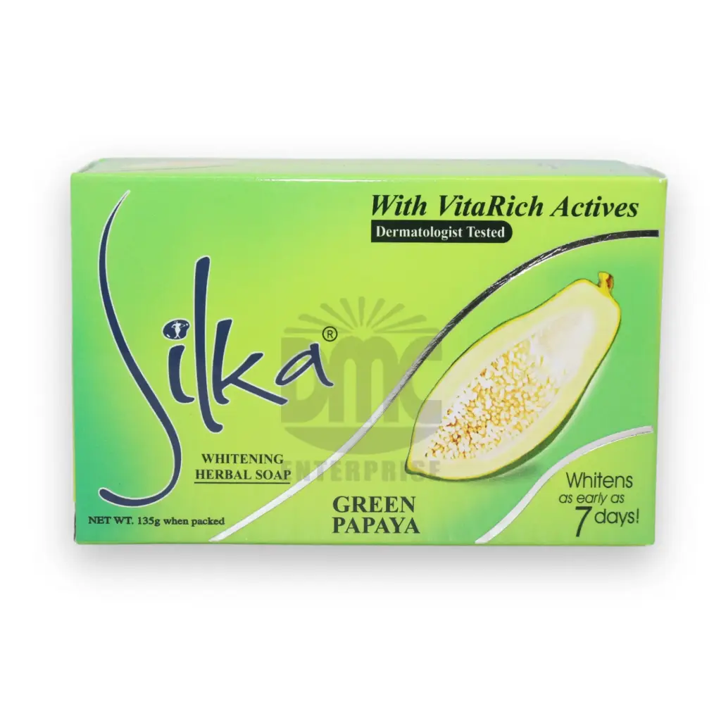 Silka Green Papaya Whitening Soap (135g x 72)