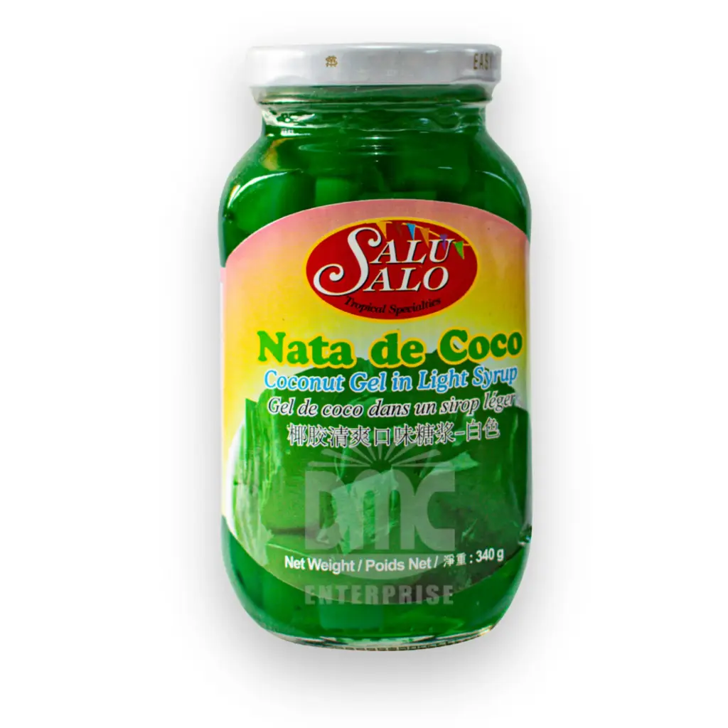 SaluSalo Nata de Coco Green (340g x 24) 12oz.