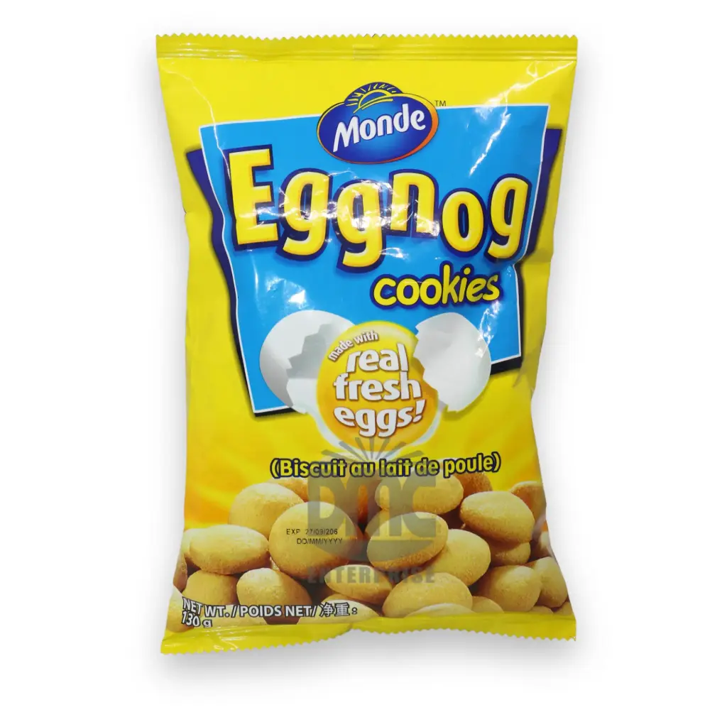 Monde Eggnog Cookies (130g x 20)
