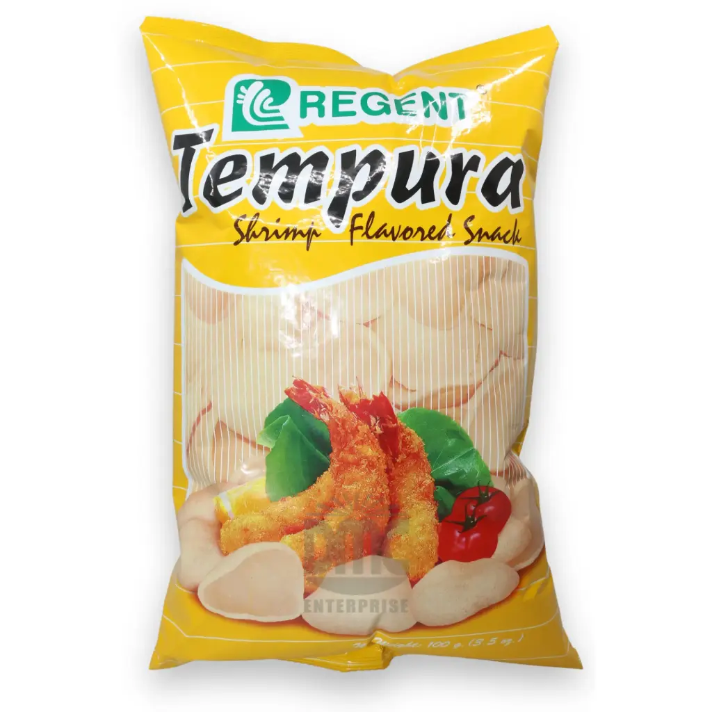 Regent Tempura Shrimp Flavored Snacks (100g x 25)