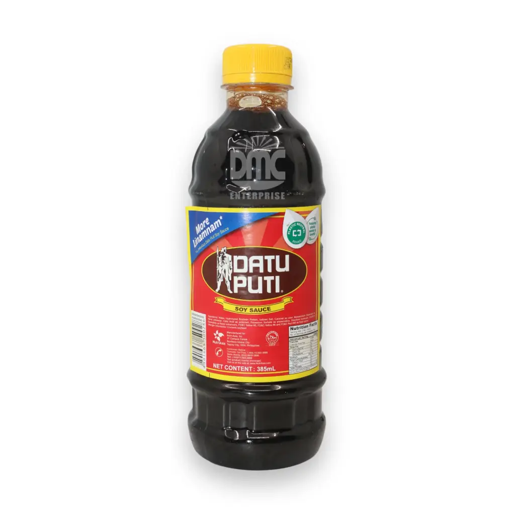 Datu Puti Soy Sauce (385ml x 24) LOCAL 