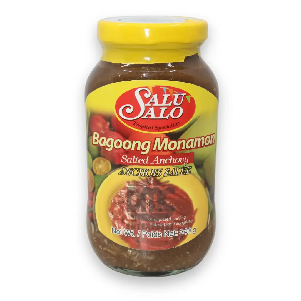 SaluSalo Bagoong Monamon (Salted Anchovy) (340g x 12)