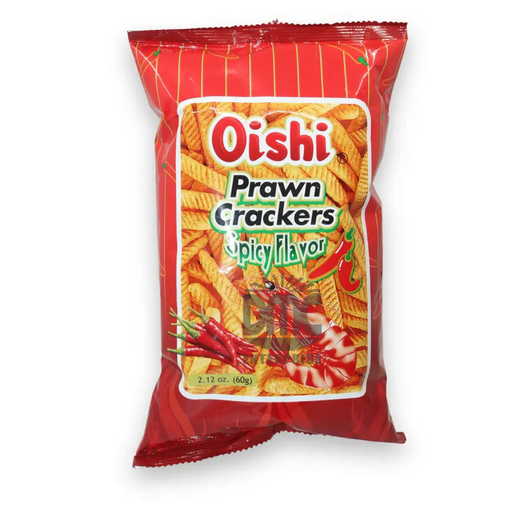 Oishi Prawn Crackers Spicy (60g x 50)