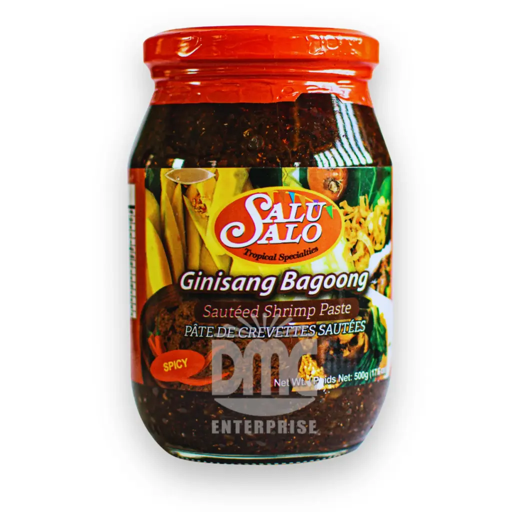 SaluSalo Ginisang Bagoong (Sauteed Shrimp Paste) Spicy in Corn Oil (500gx12)