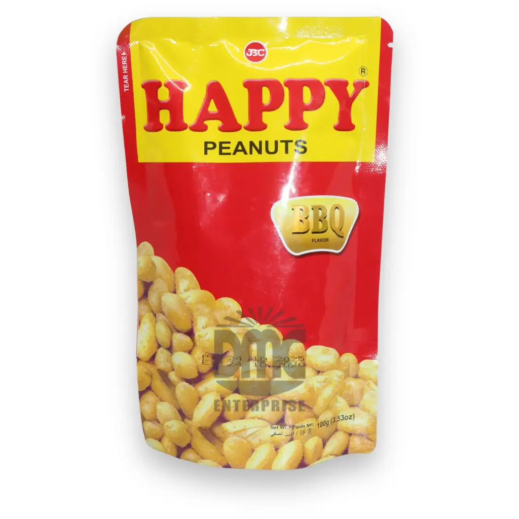 Happy Peanuts BBQ flavor (100g x 24)
