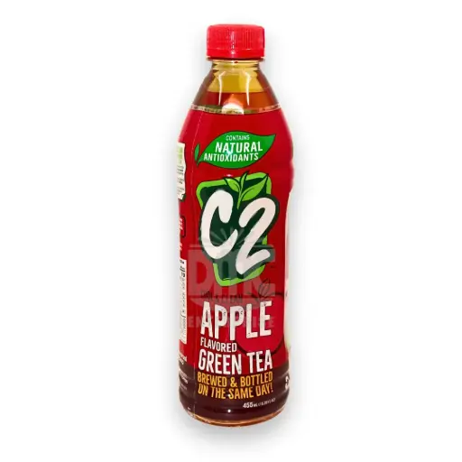C2 Green Tea Apple (455mlx24)  