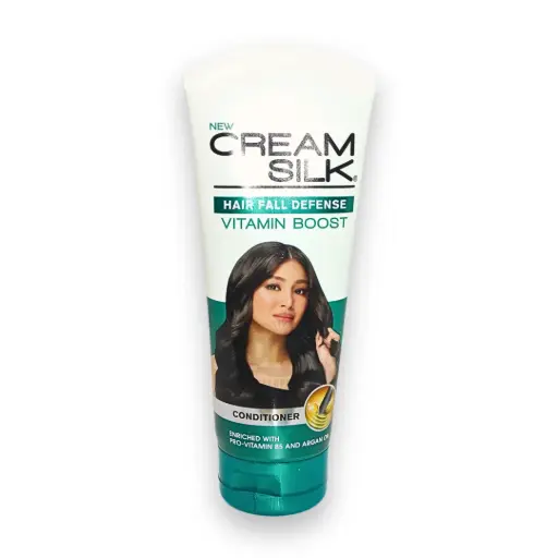 Cream Silk Conditioner Hairfall Defense (Green) (180ml x 24)