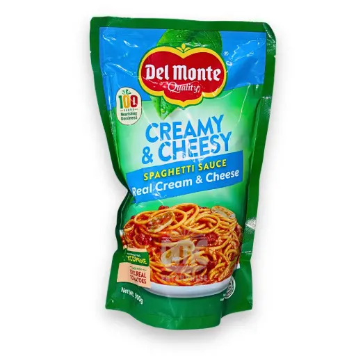 Del Monte Creamy and Cheesy Spaghetti Sauce SUP (900g x 12)