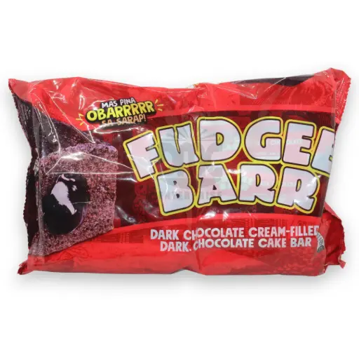 Rebisco Fudgee Barr Dark Chocolate (38g x 10 x 10) 