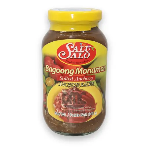 SaluSalo Bagoong Monamon (Salted Anchovy) (340g x 12)