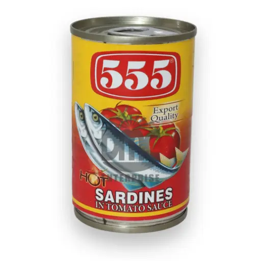 555 Sardines in Tomato Sauce with Chili (155g x 100) 