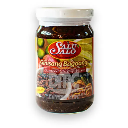 SaluSalo Ginisang Bagoong (Sauteed Shrimp Paste) Regular in Corn Oil (250gx24)